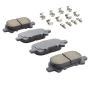 MPA 1001-0828AC Quality-Built Premium Ceramic Brake Pads w/ Hardware