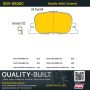 MPA 1001-0835C Quality-Built Premium Ceramic Brake Pads w/ Hardware