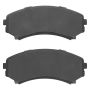 MPA 1001-0867M Quality-Built Premium Semi-Metallic Brake Pads w/ Hardware