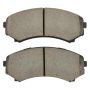 MPA 1001-0867M Quality-Built Premium Semi-Metallic Brake Pads w/ Hardware