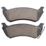 MPA 1001-0875M Quality-Built Premium Semi-Metallic Brake Pads w/ Hardware