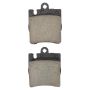 MPA 1001-0876M Quality-Built Premium Semi-Metallic Brake Pads w/ Hardware