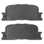 MPA 1001-0885M Quality-Built Premium Semi-Metallic Brake Pads w/ Hardware