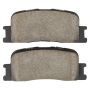 MPA 1001-0885M Quality-Built Premium Semi-Metallic Brake Pads w/ Hardware