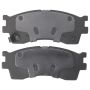 MPA 1001-0889M Quality-Built Premium Semi-Metallic Brake Pads w/ Hardware