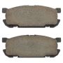 MPA 1001-0891M Quality-Built Premium Semi-Metallic Brake Pads