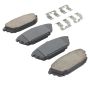 MPA 1001-0892C Quality-Built Premium Ceramic Brake Pads w/ Hardware