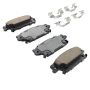 MPA 1001-1020M Quality-Built Premium Semi-Metallic Brake Pads w/ Hardware
