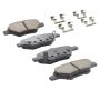 MPA 1001-1033C Quality-Built Premium Ceramic Brake Pads w/ Hardware