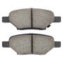 MPA 1001-1033C Quality-Built Premium Ceramic Brake Pads w/ Hardware