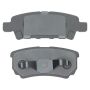 MPA 1001-1037C Quality-Built Premium Ceramic Brake Pads w/ Hardware