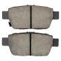 MPA 1001-1103M Quality-Built Premium Semi-Metallic Brake Pads w/ Hardware