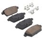 MPA 1001-1161C Quality-Built Premium Ceramic Brake Pads w/ Hardware