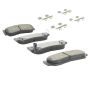 MPA 1001-1297M Quality-Built Premium Semi-Metallic Brake Pads w/ Hardware