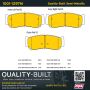 MPA 1001-1297M Quality-Built Premium Semi-Metallic Brake Pads w/ Hardware