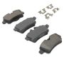 MPA 1001-1309M Quality-Built Premium Semi-Metallic Brake Pads w/ Hardware