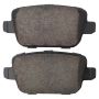MPA 1001-1314M Quality-Built Premium Semi-Metallic Brake Pads w/ Hardware
