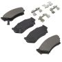 MPA 1003-0556C Quality-Built Black Series Ceramic Brake Pads w/ Hardware