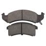 MPA 1003-0623C Quality-Built Black Series Ceramic Brake Pads w/ Hardware