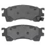 MPA 1003-0637C Quality-Built Black Series Ceramic Brake Pads w/ Hardware