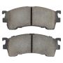 MPA 1003-0637C Quality-Built Black Series Ceramic Brake Pads w/ Hardware