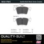 MPA 1003-1761C Quality-Built Black Series Ceramic Brake Pads w/ Hardware