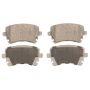 Wagner Brake MX1018 ThermoQuiet Semi-Metallic Disc Brake Pad Set