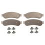 Wagner Brake MX1334 ThermoQuiet Semi-Metallic Disc Brake Pad Set