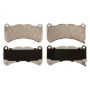 Wagner Brake MX1365 ThermoQuiet Semi-Metallic Disc Brake Pad Set