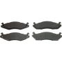 Wagner Brake MX203 ThermoQuiet Semi-Metallic Disc Brake Pad Set