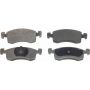 Wagner Brake MX220 ThermoQuiet Semi-Metallic Disc Brake Pad Set