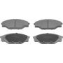 Wagner Brake MX303 ThermoQuiet Semi-Metallic Disc Brake Pad Set