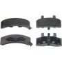Wagner Brake MX369 ThermoQuiet Semi-Metallic Disc Brake Pad Set