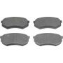 Wagner Brake MX433B ThermoQuiet Semi-Metallic Disc Brake Pad Set