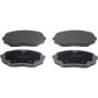 Wagner Brake MX525 ThermoQuiet Semi-Metallic Disc Brake Pad Set