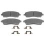 Wagner Brake MX757 ThermoQuiet Semi-Metallic Disc Brake Pad Set