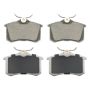 Wagner Brake PD1017 ThermoQuiet Ceramic Disc Brake Pad Set
