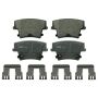 Wagner Brake PD1057A ThermoQuiet Ceramic Disc Brake Pad Set