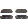 Wagner Brake PD305 ThermoQuiet Ceramic Disc Brake Pad Set