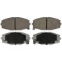 Wagner Brake PD336 ThermoQuiet Ceramic Disc Brake Pad Set