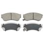 Wagner Brake PD451 ThermoQuiet Ceramic Disc Brake Pad Set
