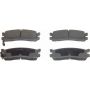 Wagner Brake PD553 ThermoQuiet Ceramic Disc Brake Pad Set