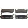 Wagner Brake PD636 ThermoQuiet Ceramic Disc Brake Pad Set