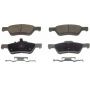 Wagner Brake QC1047 ThermoQuiet Ceramic Disc Brake Pad Set