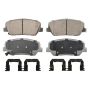 Wagner Brake QC1413 ThermoQuiet Ceramic Disc Brake Pad Set