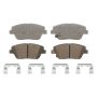 Wagner Brake QC1444 ThermoQuiet Ceramic Disc Brake Pad Set