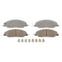 Wagner Brake QC1464 ThermoQuiet Ceramic Disc Brake Pad Set