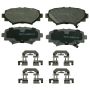 Wagner Brake QC1729 ThermoQuiet Ceramic Disc Brake Pad Set