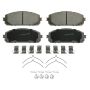 Wagner Brake QC1843 ThermoQuiet Ceramic Disc Brake Pad Set
