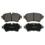 Wagner Brake QC1898 ThermoQuiet Ceramic Disc Brake Pad Set